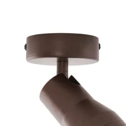 Moderne Deckenleuchte Dunkelbronze GU10 50mm rund - Stanley