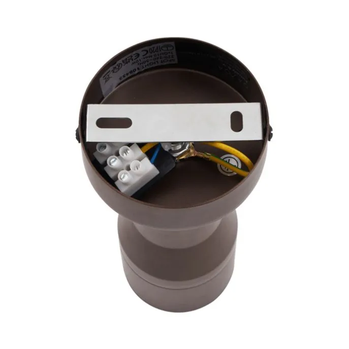 Moderne Deckenleuchte Dunkelbronze GU10 50mm rund - Stanley