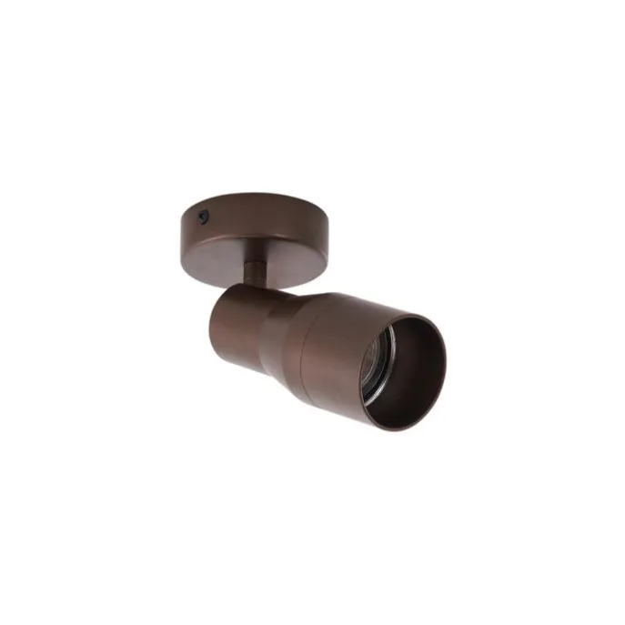 Moderne Deckenleuchte Dunkelbronze GU10 50mm rund - Stanley