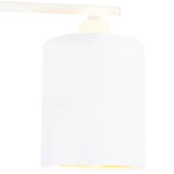 Moderne Deckenleuchte 6-Flammig weiß - Lofty