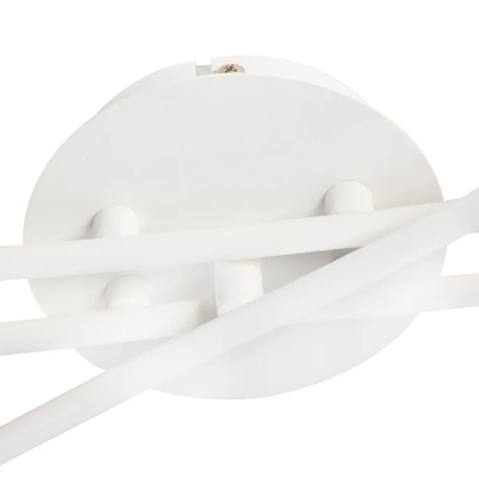 Moderne Deckenleuchte 6-Flammig weiß - Lofty