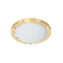 Moderne Deckenleuchte gold 31 cm IP44 - Yuma