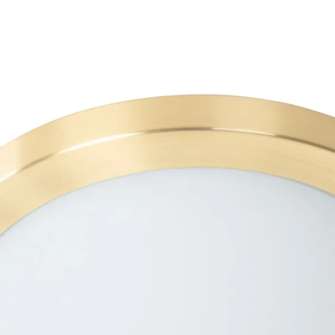 Moderne Deckenleuchte gold 31 cm IP44 - Yuma