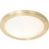 Moderne Deckenleuchte Gold 41 cm IP44 - Yuma