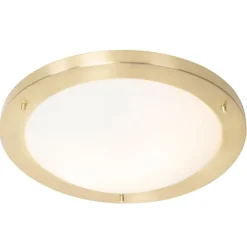 Moderne Deckenleuchte Gold 41 cm IP44 - Yuma