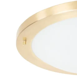 Moderne Deckenleuchte Gold 41 cm IP44 - Yuma