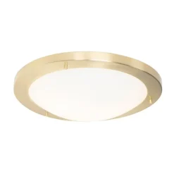 Moderne Deckenleuchte Gold 41 cm IP44 - Yuma
