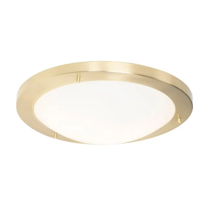 Moderne Deckenleuchte Gold 41 cm IP44 - Yuma