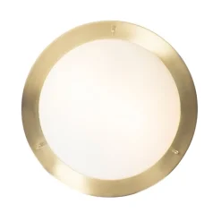 Moderne Deckenleuchte Gold 41 cm IP44 - Yuma