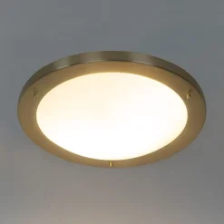 Moderne Deckenleuchte Gold 41 cm IP44 - Yuma