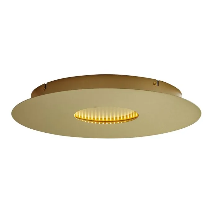 Moderne Deckenleuchte Gold 40cm inkl. LED 3-Stufen-Dimmbar - Morning