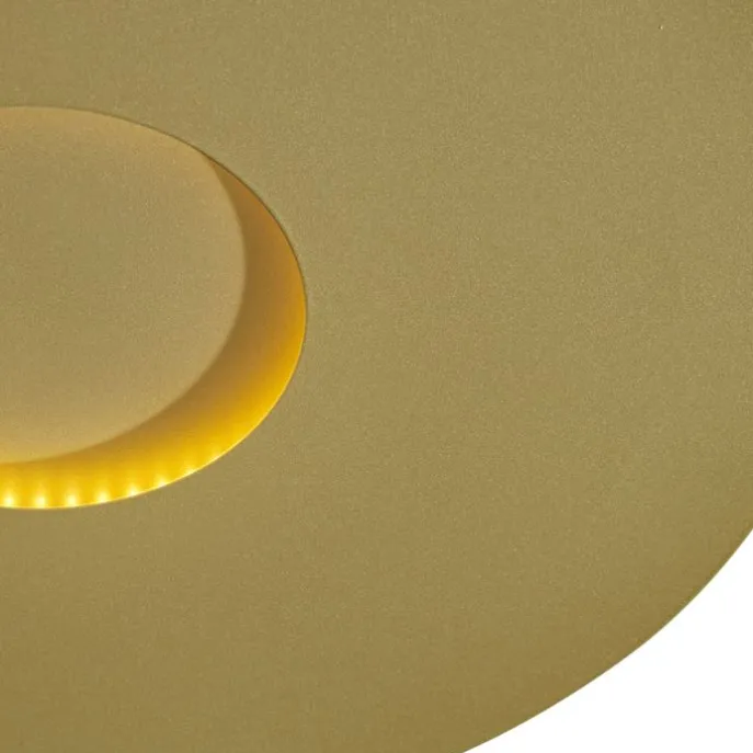 Moderne Deckenleuchte Gold 40cm inkl. LED 3-Stufen-Dimmbar - Morning