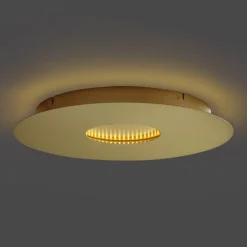 Moderne Deckenleuchte Gold 40cm inkl. LED 3-Stufen-Dimmbar - Morning