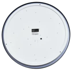 Moderne Deckenleuchte Grau mit Weiß 48cm inkl. LED Dimmbar RGB - Kanton