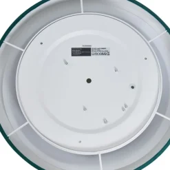 Moderne Deckenleuchte Grün Samt 40cm inkl. LED 3-Stufen-Dimmbar - Sue