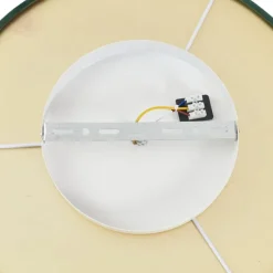 Moderne Deckenleuchte Grün Samt inkl. LED 3-Stufen-Dimmbar - Bredow