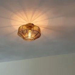 Moderne Deckenleuchte Messing 30 cm - Bolti