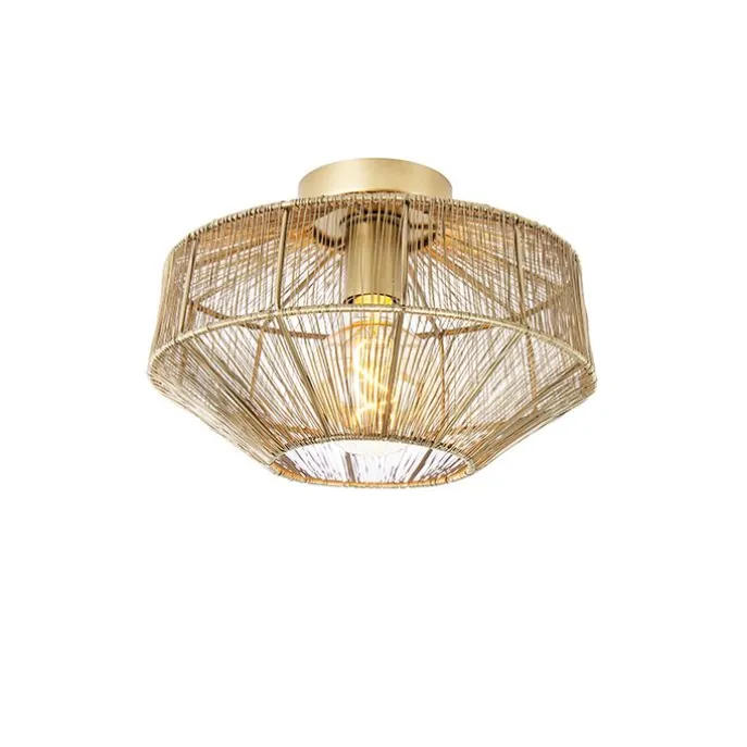 Moderne Deckenleuchte Messing 30 cm - Bolti