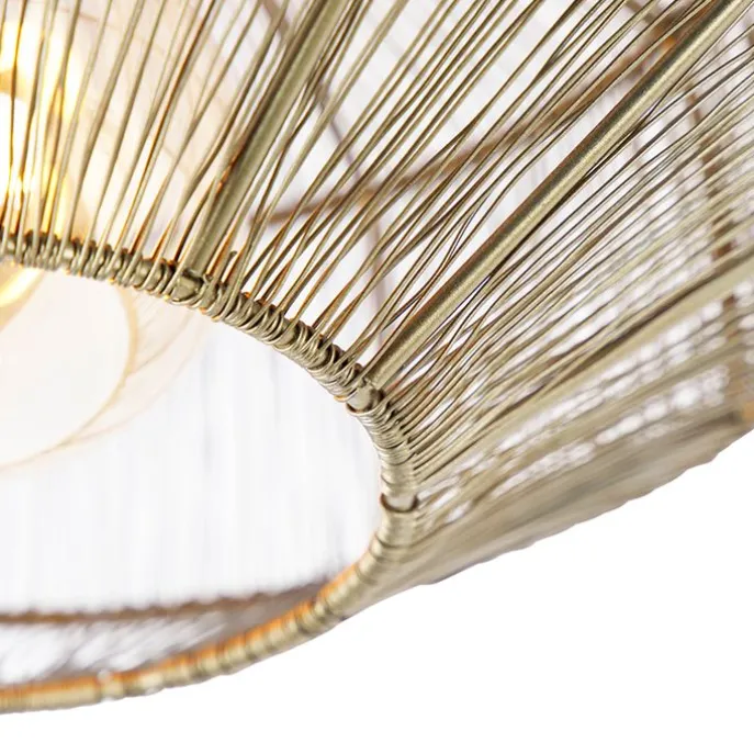 Moderne Deckenleuchte Messing 30 cm - Bolti