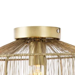 Moderne Deckenleuchte Messing 30 cm - Bolti