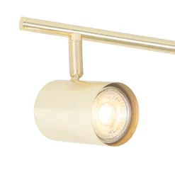 Moderne Deckenleuchte Messing 3-flammig verstellbar - Jeana