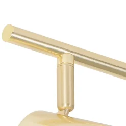 Moderne Deckenleuchte Messing 3-flammig verstellbar - Jeana