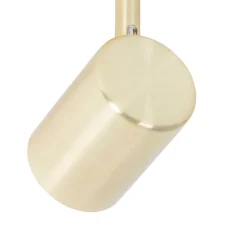 Moderne Deckenleuchte Messing 3-flammig verstellbar - Jeana