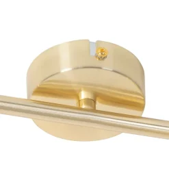 Moderne Deckenleuchte Messing 2-flammig verstellbar - Jeana