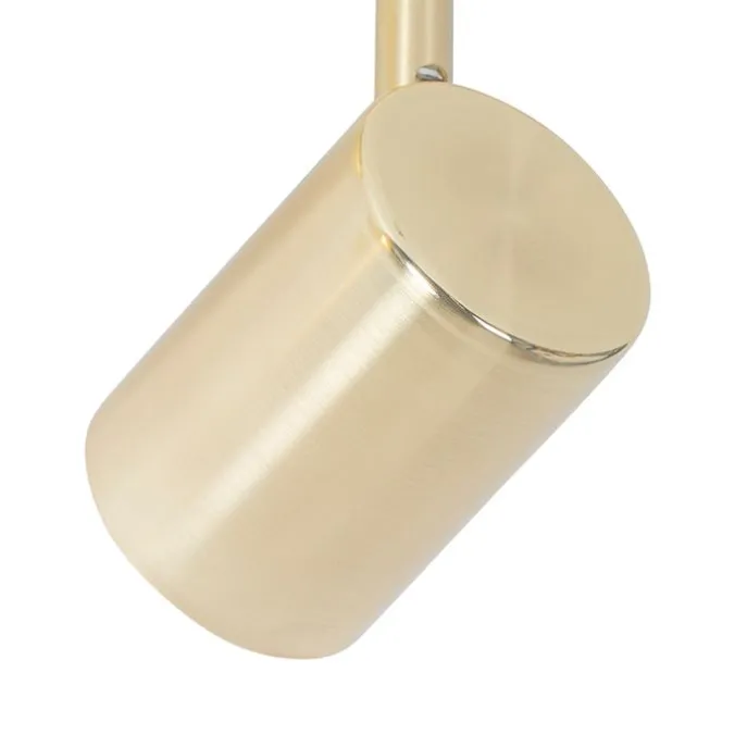 Moderne Deckenleuchte Messing 2-flammig verstellbar - Jeana