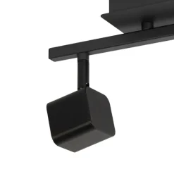 Moderne Deckenleuchte schwarz inkl. LED 2-flammig - Nola