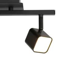 Moderne Deckenleuchte schwarz inkl. LED 2-flammig - Nola