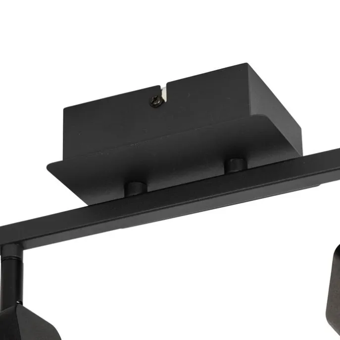 Moderne Deckenleuchte schwarz inkl. LED 2-flammig - Nola