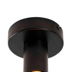 Moderne Deckenleuchte schwarz 9 cm - Facil