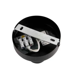 Moderne Deckenleuchte schwarz 9 cm - Facil