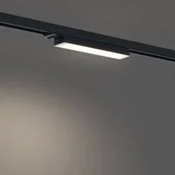 Moderne Deckenleuchte Schwarz für Schienenbeleuchtungssystem 1-Phasen 5W 400 lm 2700-4000K - Iconic Tsiri
