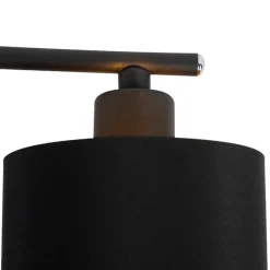 Moderne Deckenleuchte schwarz 6-Flammig - Lofty