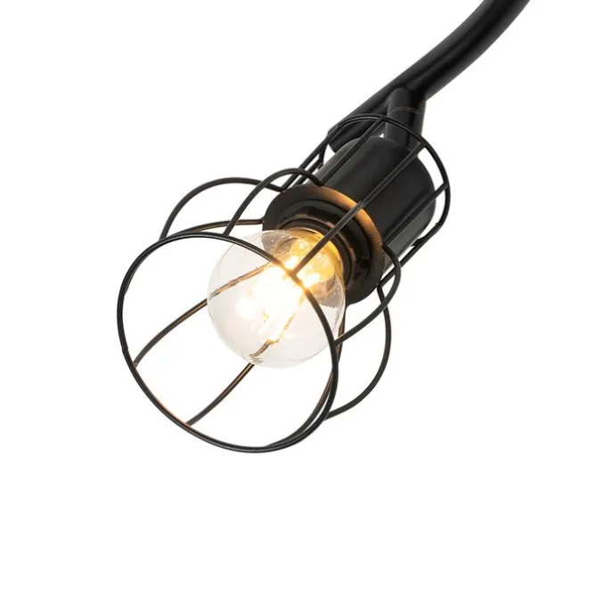 Moderne Deckenleuchte schwarz 86 cm 4-Licht - Botu