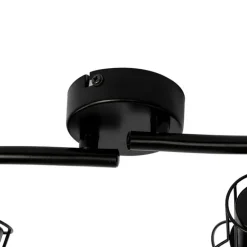 Moderne Deckenleuchte schwarz 86 cm 4-Licht - Botu