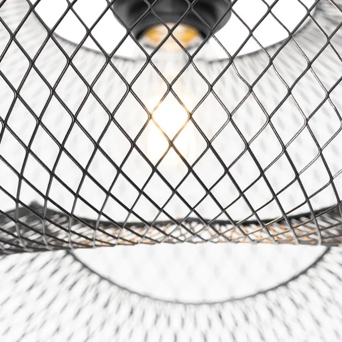 Moderne Deckenleuchte schwarz - Zora