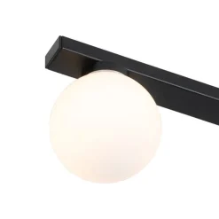 Moderne Deckenleuchte schwarz IP44 4-flammig - Cederic