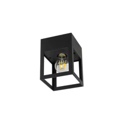 Moderne Deckenleuchte Schwarz Würfel - Cela