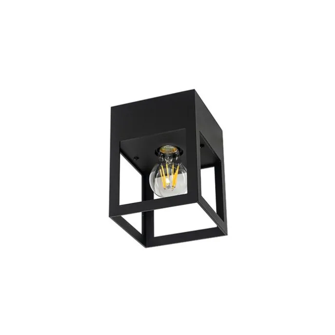 Moderne Deckenleuchte Schwarz Würfel - Cela