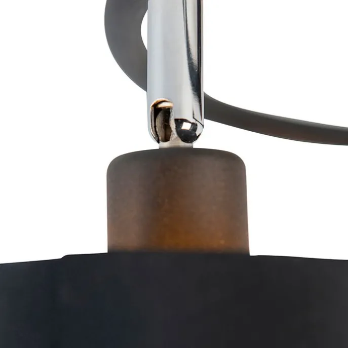 Moderne Deckenleuchte schwarz - Lofty