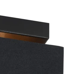 Moderne Deckenleuchte schwarz mit Gold - VT 1