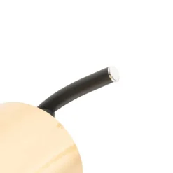 Moderne Deckenleuchte schwarz mit goldenem 3-Licht - Lofty