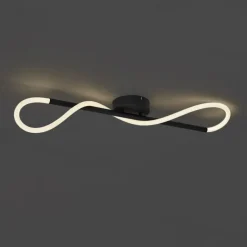 Moderne Deckenleuchte Schwarz inkl. LED 3-Stufen Dimmbar - Keri