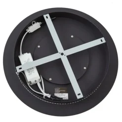 Moderne Deckenleuchte Schwarz 40cm inkl. LED 3-Stufen Dimmbar - Morning