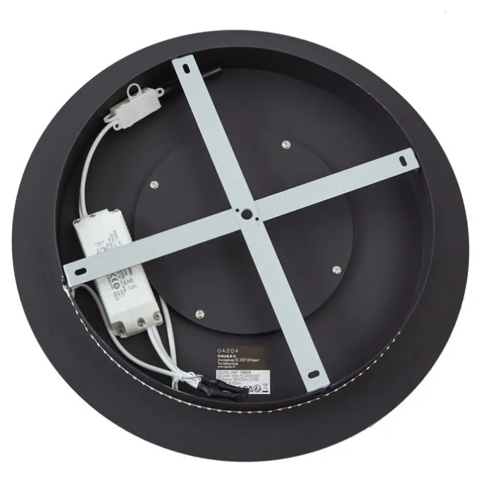 Moderne Deckenleuchte Schwarz 40cm inkl. LED 3-Stufen Dimmbar - Morning