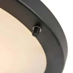 Moderne Deckenleuchte schwarz IP44 - Yuma 31