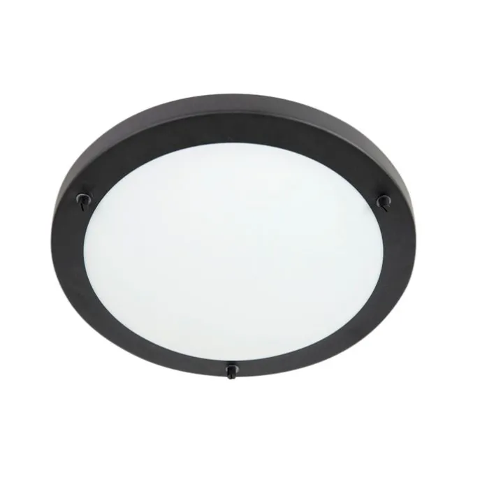 Moderne Deckenleuchte schwarz IP44 - Yuma 31